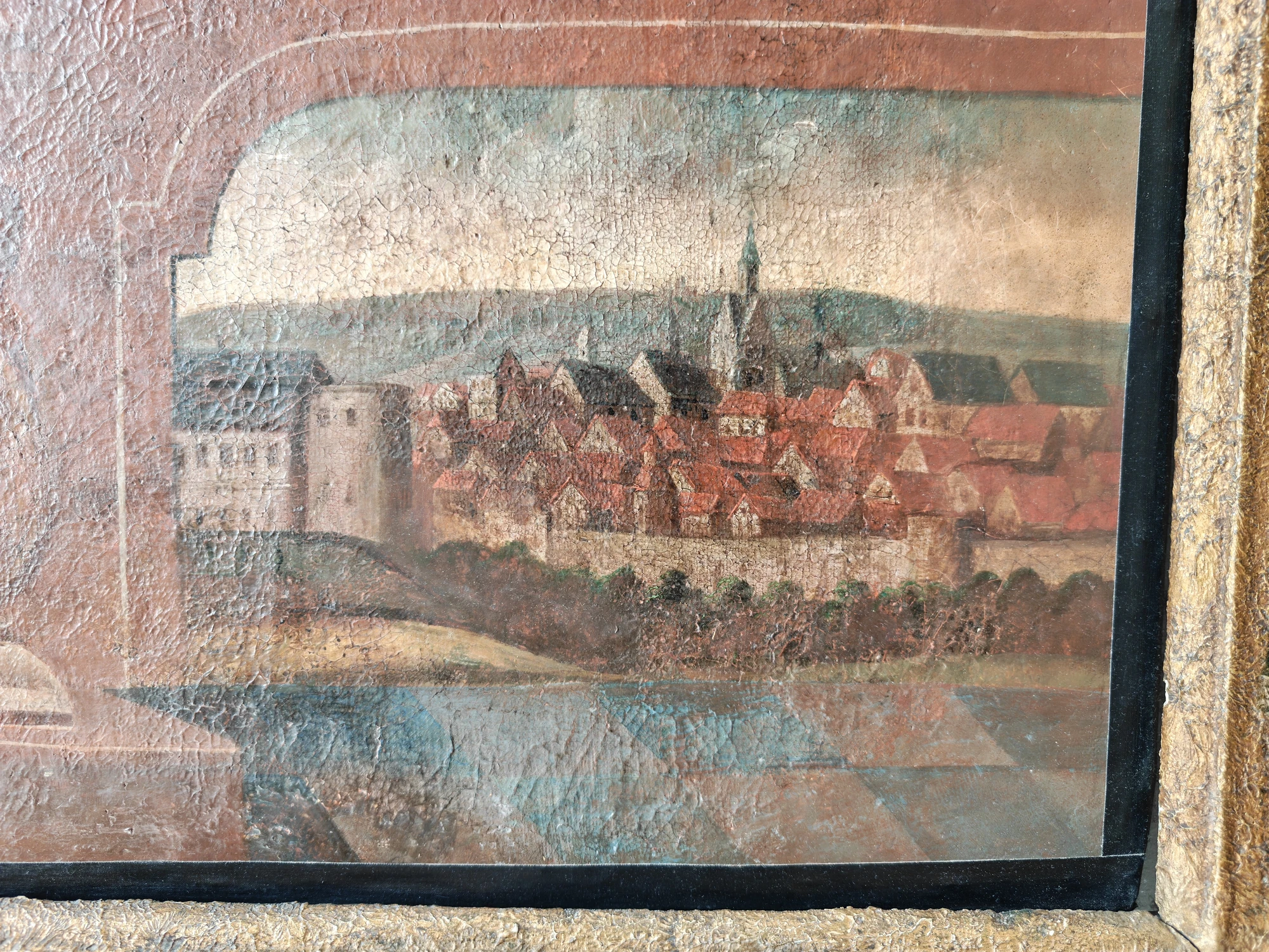 Gemälde Kloster - Foto 3